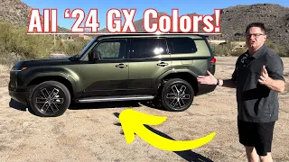 All 2024 Lexus GX Colors!