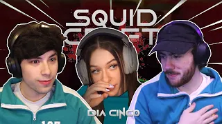 Dream Team y Hannah en los SquidCraft 2 - Día #5 | Sub. Español