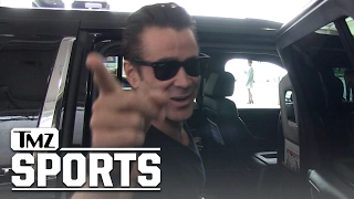 COLIN FARRELL -- I SHOULD 'CHECK IN' on Conor McGregor's Baby | TMZ Sports