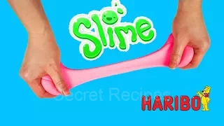 Съедобный лизун из желейных мишек Haribo за 5 минут | Jelly slime