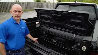 2018 Honda Ridgeline Tips & Tricks: How to Use the In-Bed Trunk Cooler Drain