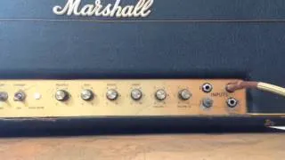 1967 Marshall Major Fire Breather Plexi