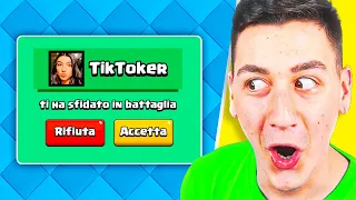 RICEVO L'INVITO DA UNA TIKTOKER SU CLASH ROYALE!!