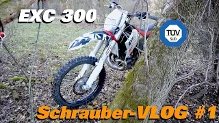 Bike Reveal KTM EXC 300 / Schrauber-VLOG #1 - EXC TÜV-gerecht machen
