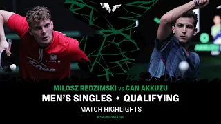 Milosz Redzimski vs Can Akkuzu | MS Qual | Saudi Smash 2024