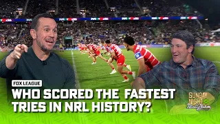 Matty Johns unpacks famous family trees & the NRL's quickest tries! | SNMJ | Fox League