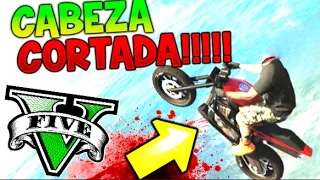 CORTA CABEZAS !! NO PARO DE MORIR!! OMG GTA V ONLINE Makiman