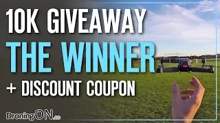 10K Subs Giveaway Winner - Eachine E58 + Discount Coupon