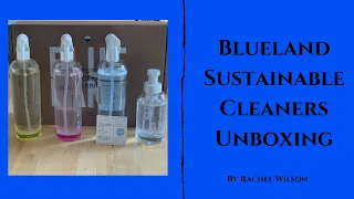BLUELAND Sustainable Cleaners Unboxing