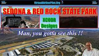 [MSFS2020] | SEDONA AIRPORT & RED ROCK STATE PARK SCENERY | MY GOD - YOU HAVE TO SEE THIS !!