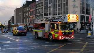 MOBILE TO INCIDENT: Dublin Fire Brigade TTL & TTL SU