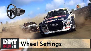 My Dirt Rally 2.0 Wheelbase Settings | Fanatec CSL Elite | Lastest Update in the Description