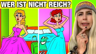 WER IST NICHT REICH? 🤪 17 schwere Rätsel GEGEN LANGEWEILE