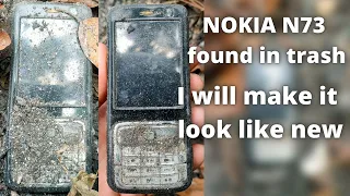 How to restore abandoned Nokia N73 | Old phone restoration | How to repair Nokia N73 Phone