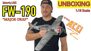 1:18 scale FW-190 (A-5 “Major Graf”) UNBOXING!