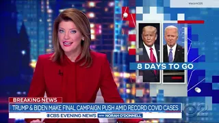 'CBS Evening News' debuts from CBS News Election Headquarters in Times Square
