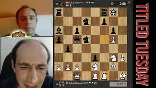 IM ALEX GELMAN vs GM RODRIGO VASQUEZ #chess #gelman #ajedrez #schach