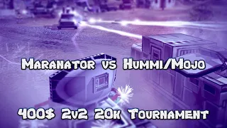 C&C Generals ZH | Maranator vs Hummi/Mojo FIXED 9 GAMES | $400 Twenty K Takedown Tournament