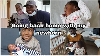 FINALLY LEAVING THE HOSPITAL |BRINGING OUR NEWBORN BABY HOME |#obfamily