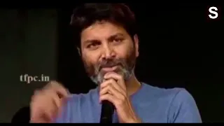 TRIVIKRAM SRINIVAS motivational speech || trivikram power full speeches ||