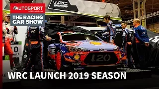 WRC 2019 launch at Autosport International