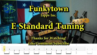 Funkytown - Lipps Inc. (Bass Cover with Tabs)