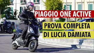 Test PIAGGIO ONE ACTIVE scooter elettrico