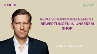 Reputationsmanagement: Bewertungen in unserem Shop