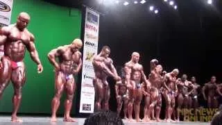 2013 IFBB New York Pro Men's Bodybuilding 1st Callout