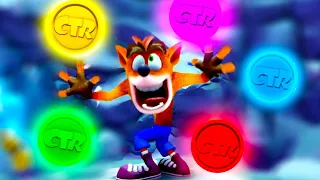 Crash Team Racing Nitro-Fueled Gameplay 4K - All CTR Tokens