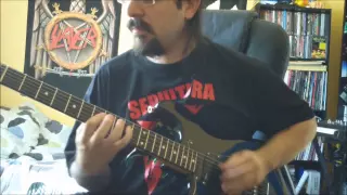 SEPULTURA - FULL beneath the remains album on guitar !! with solos ! full HD