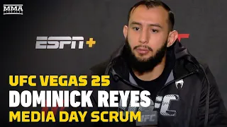 UFC Vegas 25: Dominick Reyes: 'I Do My Thing, I'm Pretty Much Impossible To Beat' - MMA Fighting