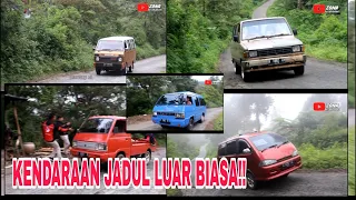 kendaraan jadul yang luar biasa. menaklukkan tanjakan krakalan jalur BAWANG-DIENG @zonachannel87