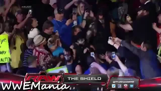 WWE 7 FEB 2019 MATCH ||SHIELD VS 11 WWE WRESTLER|| 11 ON 3 HANDICAP MATCH||