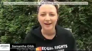 ULTIMA HORA Samantha Gibb y Spencer Gibb juntos son The Ghost Twins