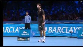 Barclays - ATP World Tour Finals 2011 | RR | Federer takes 1º set against Nadal