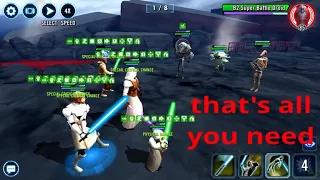 Ground War Challenge Tier 2  - Star Wars: Galaxy of Heroes - SWGoH