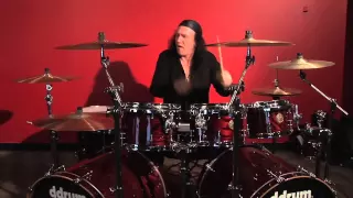 Anvil drummer Robb Reiner tests ddrum's Dios Ash kit
