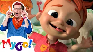 Funny Face Song | CoComelon Nursery Rhymes & Kids Songs | MyGo! Sign Language For Kids