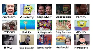 Every Disorder Explained Using Only Memes