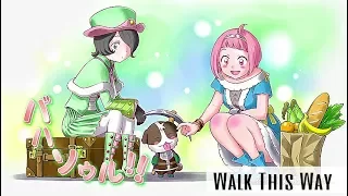 [ AMV ] - Opening 2 Shingeki no Bahamut Virgin Soul "Walk This Way" - Nightcore Musik -