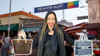 CRAZY Fake Market Spree in Los Angeles!!|Santee Alley AKA Los Callejones!!|Downtown| DanielleCreates