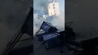Франция стычка с полицией