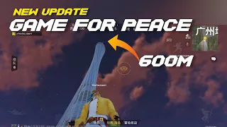 They Added Tallest Tower In The PUBG MOBILE (600 Meters) - PUBG MOBILE | GAME FOR PEACE🔥2023