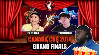 SMUG REACTS TO A CLASSIC USF4 GF!!! - PEPEDAY VS POONGKO (CANADA CUP 2014)