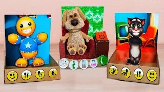 My Talking Pets In Real Life - Cardboard Games DIY