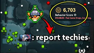 CAN YOU PLEASE STOP DOING THIS TO ME? (Techies player's Behavior Score)