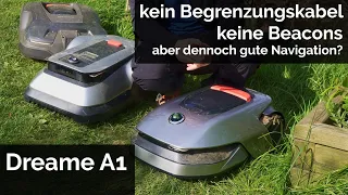 Dreame A1 im Praxis-Test! Wie schlägt er sich gegen Husqvarna und ECOVACS?