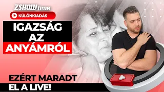 ANYÁK NAPJA, ANYA NÉLKÜL!? EZÉRT MARADT EL A LIVE!