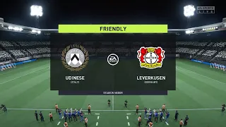 FIFA 22 | Udinese vs Bayer Leverkusen - Club Friendly | 21/07/2022/ | Gameplay